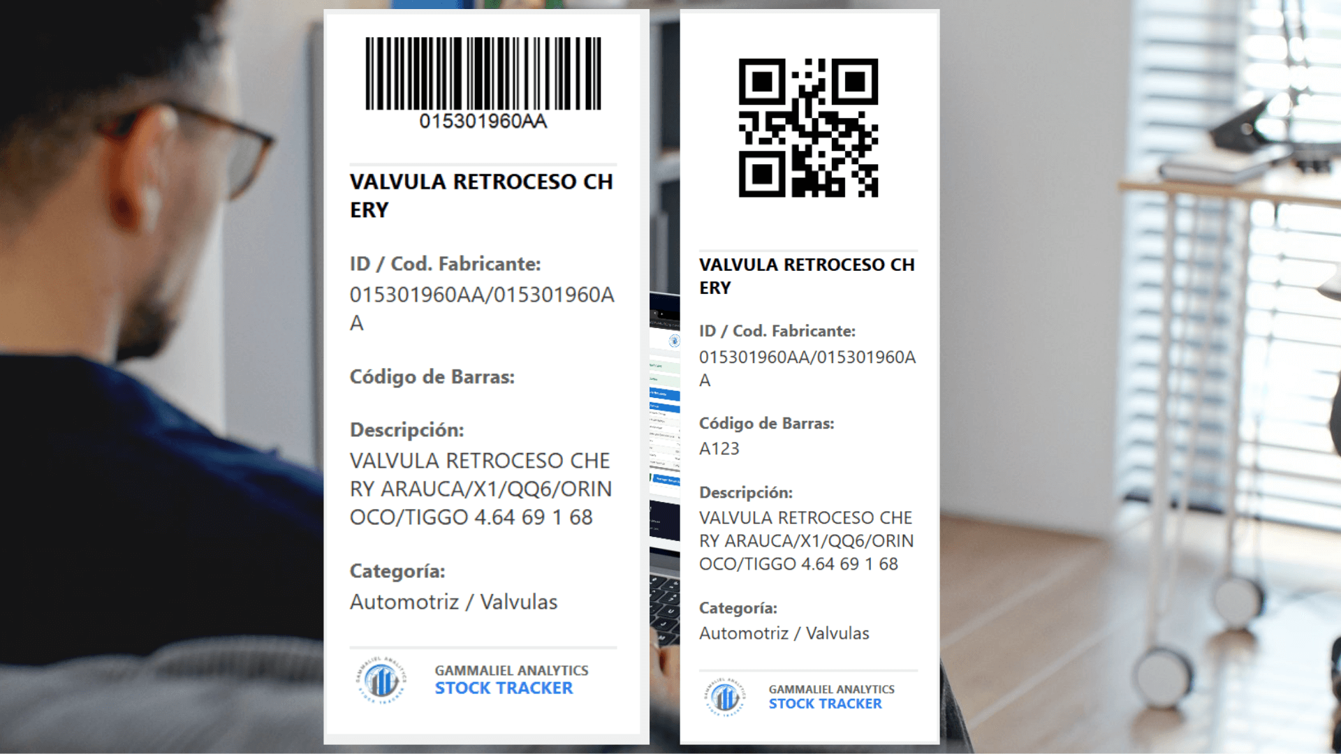 Etiquetas de Producto