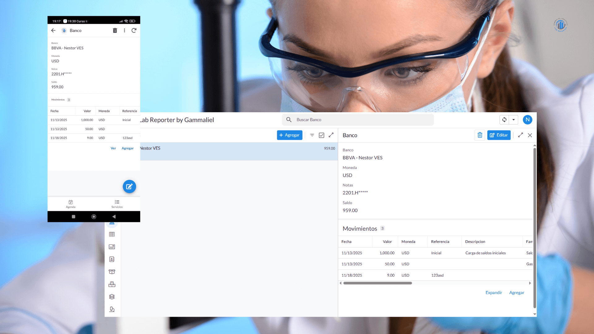 Finanzas Lab Reporter